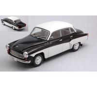 Wartburg 312 Black/Blanco 1:24 Modelo WB124096 Whitebox