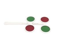 Warty 4 Light Test, Electronic 4 Dot Light Test Amblyopia Vision Binoculars Portable Professional Kids Filtración para Tienda de Gafas