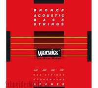 Warwick 35200 RED STRINGS Acoustic Bass (4-string) Bronze Roundwound, Medium Scale 32''