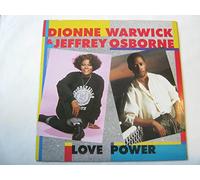 Warwick, Dionne Love Power 7" Arista RIS27 EX/EX 1987 picture sleeve, a-side with Jeffrey Osborne