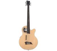 Warwick RockBass Alien Deluxe Hybrid Thinline, 5 cuerdas, sin retales, transparente satinado