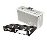 Warwick RockBoard TRES 3.0 Pedalera, 23.5 cm x 42.5 cm, se adapta a pedales de 5-10 efectos, funda de vuelo ATA incluida