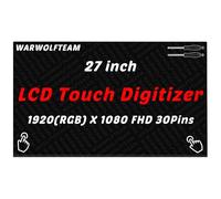WARWOLFTEAM Pantalla de repuesto para HP 27-CB All in One M84857-001 68.6 cm 60Hz 30Pins 1920 x 1080 FHD LCD LED pantalla digitalizador panel (solo para versión táctil)