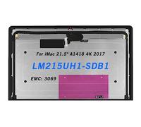 WARWOLFTEAM Pantalla IPS LCD LED de repuesto de 21.5 pulgadas 4096X2304 60Hz con montaje de vidrio para LM215UH1-SDB1 LM215UH1(SD)(B1) EMC 3069 661-07322 (no táctil)