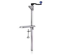 WAS 1583 500 - Horno para latas de hasta 50 cm de altura, con tornillo de ajuste para montaje en mesa, 73 cm de altura