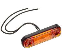 WAS 708 - Luces de gálibo LED, Luces de posición 12 / 24V, Naranja, 1 unidad