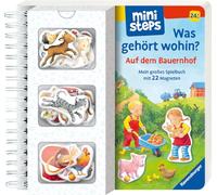 Was gehört wohin? Auf dem Bauernhof: Mein großes Spielbuch mit 22 Magneten. Ab 24 Monaten