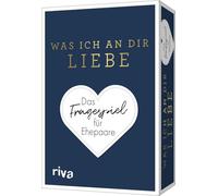Was ich an dir liebe - Das Fragespiel für Ehepaare: Stärkt eure Beziehung mit tiefgründigen und unterhaltsamen Fragen. Romantisches Geschenk zu Hochzeit, Geburtstag oder Valentinstag.