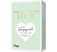 Was ich an dir liebe - Das Fragespiel für Opa und Enkelkind: Das Original. Tiefgründige und unterhaltsame Fragen für Großväter. Geschenk für Weihnachten, Geburtstag, Familienfeier