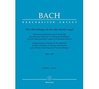Was mir behagt, ist nur die muntre Jagd BWV 208 -Glückwunschkantate zum Geburtstag des Herzogs Christian von Sachsen-Weißenfels und des Herzogs Ernst August von Sachsen-Weimar-. Partitur