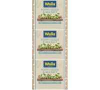 Wasa Pan Crujiente Poppy seeds, 245 gr (Paquete de 3)
