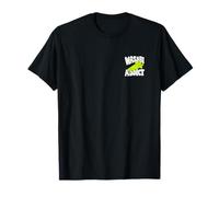 Wasabi Addict Lover - Impresión gráfica Retro en la Parte Delantera y Trasera Camiseta