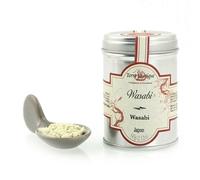 Wasabi en polvo 60 g para sushi y cocina japonesa, prepara pasta al instante con picante aromático, ideal para sashimi, makis, nigiri, poke y salsas