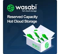 Wasabi Reserved Capacity Hot Cloud Storage 1 Año 100 TB