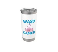 WASD Gaming Keyboard Teclado mecánico para jugadores Vaso térmico de acero inoxidable de doble pared