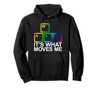 WASD It's What Moves Me Sudadera con Capucha