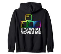 WASD It's What Moves Me Sudadera con Capucha