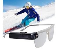 Wasd3Pods Cámara Inteligente, Cámara En Línea WiFi Inteligente, con Una Tarjeta TF De 64 G, Grabadora De Cámara De Video De Audio De Gafas, 72 ° De Gran Angular, Rango De 30 M