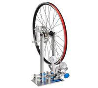 Wasd3Pods Herramienta De Reparación De Alineación De Ruedas con Calibrador De Cuadrante, Soporte De Reparación Y Corrección De Llantas para Mantenimiento De Bicicletas De Montaña