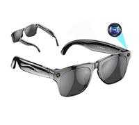 Wasd3Pods Nuevas Gafas con Cámara IA, Grabación De Vídeo 720p, Traducción Visual De Diálogos, Llamadas Bluetooth con Música, Gafas De Sol Ip65, Gafas Inteligentes con Bluetooth