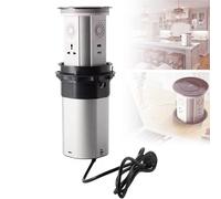 Wasd3Pods Regleta De Enchufes Automática, Enchufe Oculto Retráctil con Puerto Bus Serie Universal + Carga Inalámbrica + Altavoces Bluetooth Y WiFi,A