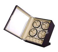 Wasd3Pods Vitrina para Relojes, 8 Bobinadoras + 5 Almohadas, 4 Modos De Rotación, Luz Interior Y Motor Silencioso, Vitrina Automática para Relojes De Hombre Y Mujer.,A