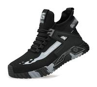 Wasd3Pods Zapatos De Seguridad De Verano, Zapatos De Seguridad De Los Hom-bres De Las Mujeres, Ligero, Antideslizante, Botas De Seguridad De La Construcción Industrial Zapatillas De Deporte,B-36EU