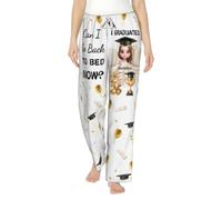 Wasetell Pantalones de pijama de graduación personalizados, con nombre personalizado, retrato de graduado, pantalones de descanso de graduación de clase 2026, S1., S-2XL