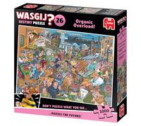 Jumbo Puzzle para Adultos Wasgij Destiny 26 – Humorístico, 1000 piezas, cartón 100% reciclado