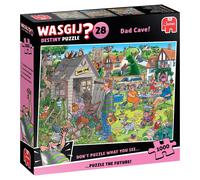 Jumbo Puzzle Wasgij Destiny 28 – ¡El trastero de Papá! – Humor – 1000 piezas, cartón 100% reciclado