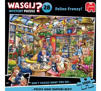 Wasgij Mystery 28 - Feline Frenzy - Puzzle 1000 Teile