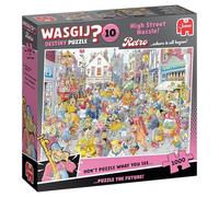 Jumbo Rompecabezas Wasgij Retro Destiny 10 - Ärger auf Der Hauptstraße 1000 piezas