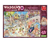 Wasgij Retro Destiny 8, High Season - Rompecabezas de 1000 Piezas para Adultos - Rompecabezas Colorido, desafiante y Estimulante para Adultos - Puzzle The Future - 100% cartón Reciclado - 1000 Piezas