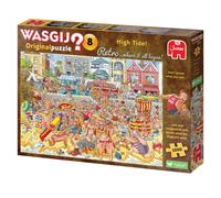 Wasgij Retro Original 8 Marea alta | Rompecabezas para adultos 1000 piezas | El rompecabezas del rompecabezas | Pantalla de 68 x 49 cm | Jumbo