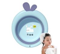 Wash Basin - Wash Bowl For Face Foot And Butt, Space-Saving PP Bath Tubs | Cartoon Folding Basin For Children And Portable Eco-Friendly Bathing Bucket