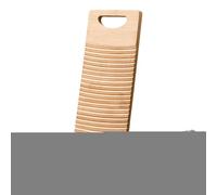 Wash Board Laundry, Wooden Scrub Board with Wavy Pattern, Efficient Hand Washing Station, Perfect For Clothes At Home School Camping Or Outdoor Use, Portable and Easy To Use, Eco Friendly L