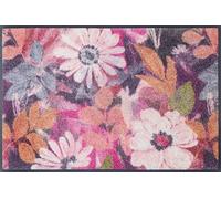 wash+dry Alfombra, Design Lilled 50x75cm, Adecuada para Interiores y Exteriores, Lavable, Multicolor