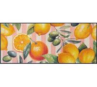 wash+dry Alfombra, Design Tasty Delight 60x140cm, Adecuada para Interiores y Exteriores, Lavable, Multicolor