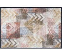 wash+dry Alfombra, Design Timesign 50x75cm, Adecuada para Interiores y Exteriores, Lavable, Multicolor