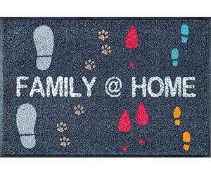 Wash+Dry - Alfombra Family @ Home 50x75, Gris