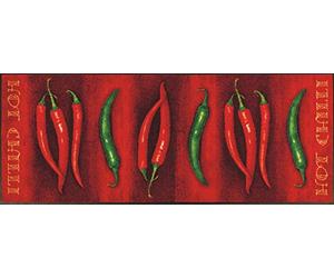 Wash+Dry - Alfombra Hot Chilli 60x180, Rojo