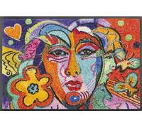 Wash+Dry Alfombra Indian Summer 40x60cm, Adecuada para Interiores y Exteriores, Lavable