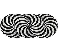 Wash+Dry Alfombra Infinity Swirl 60x140cm, Adecuada para Interiores y Exteriores, Lavable