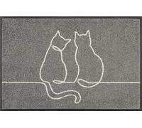 Wash+Dry Alfombra Lovetails 50x75cm, Adecuada para Interiores y Exteriores, Lavable