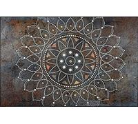 Wash+Dry Alfombra Madhana 115x175cm, Adecuada para Interiores y Exteriores, Lavable
