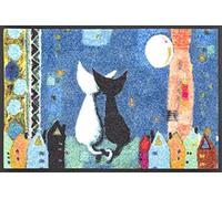 Wash+Dry Alfombra Romance 40x60cm, Adecuada para Interiores y Exteriores, Lavable