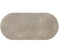 Wash+Dry Alfombra Sand Twist 70x150cm, Adecuada para Interiores y Exteriores, Lavable