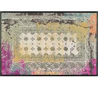 Wash+Dry Alfombra Taza Pink 50x75cm, Adecuada para Interiores y Exteriores, Lavable