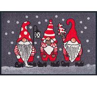 wash + dry - Alfombra Weihnachtszwerge 50x75, Gris