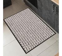 Wash+Dry Duo Latte Felpudo, Poliamida, Beige, 60x90cm